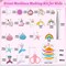 773Pcs Mermaid Charm DIY Bead Kit for Kids Girls with Pearl Starfish Shell, Ocean Beads with Mermaid for Bracelet Necklace Making